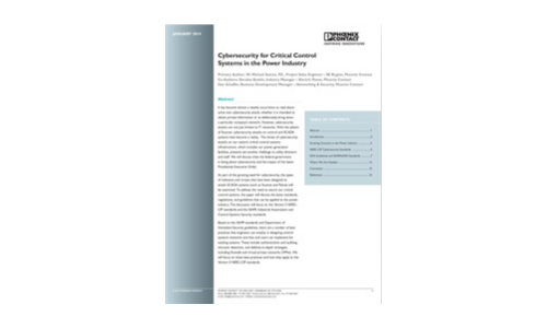 Cybersecurity voor kritische controlesystemen in de machtsindustrie