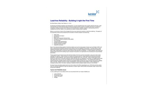 Loodvrije betrouwbaarheid - het de eerste keer goed bouwen