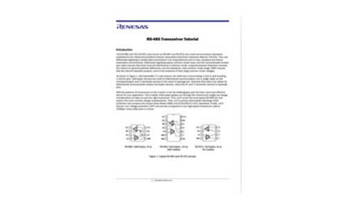 RS-485 Tutorial voor zendontvanger